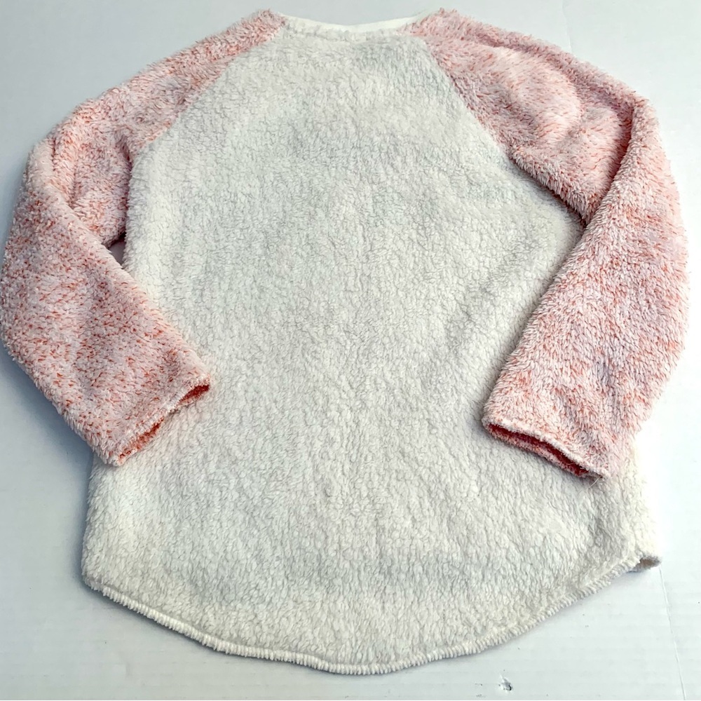DEREK HEART Pink and White Embroidered Cat Top - Picture 3 of 6